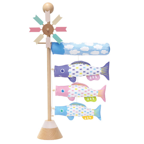 コンパクトでかわいい鯉のぼり