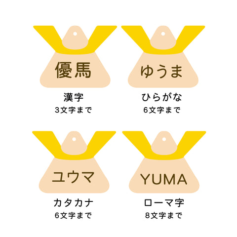 ≪晴暮限定≫【OPTION】ネームプレート ベビースタンド用