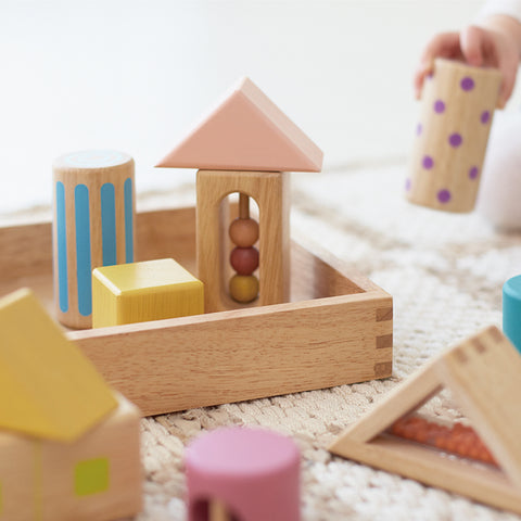 Sound-filled blocks