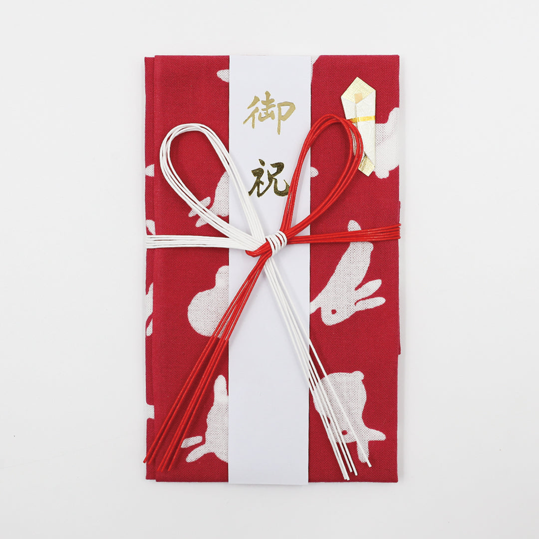 やさしい布のご祝儀袋 うさぎちらし｜ 徳永こいのぼり公式「晴れと