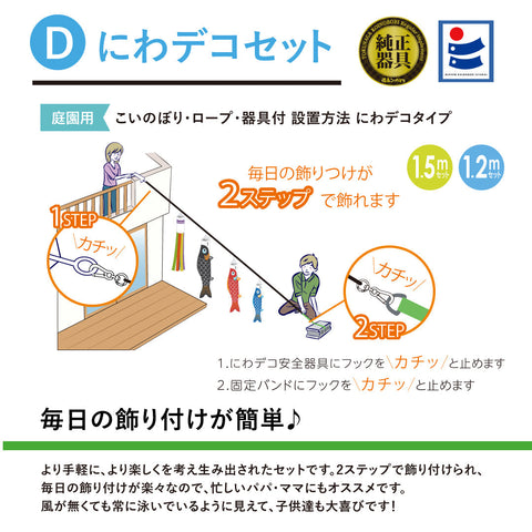 献上手染友禅之鯉【京錦】６点にわデコセット