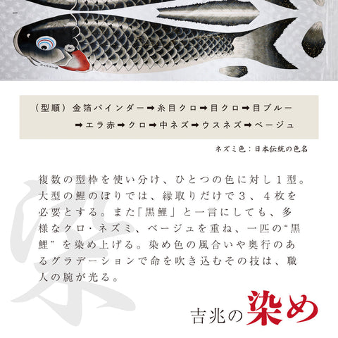 慶祝の鯉【吉兆】プレミアムベランダスタンドセット