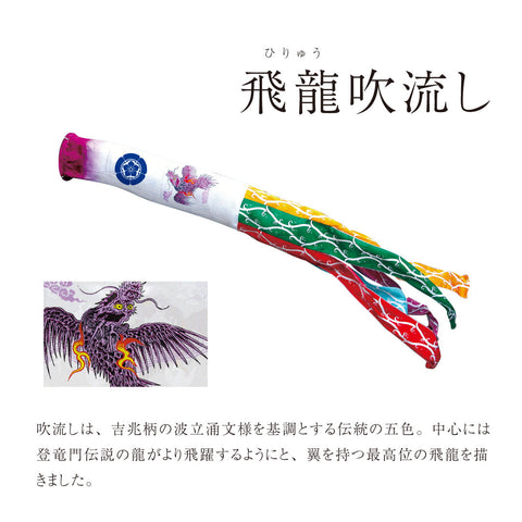 慶祝の鯉【吉兆】６点にわデコセット　徳永こいのぼり