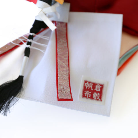 KIMONO Hina Dolls: Smokey Grace | Imperial Couple Display Hina Dolls (Canvas) 4
