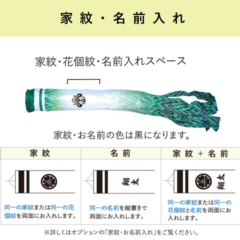 金彩弦月之鯉【豪】６点にわデコセット　徳永こいのぼり