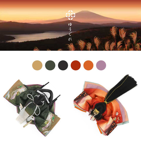 Seasonal Colors: Yuugure (Autumn) -Tokiiro- Prince and Princess Decoration Hina Dolls 