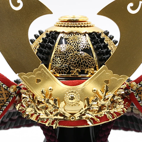 別所 実正 | 5号　厚物菊兜　オリジナルスチールフレーム台