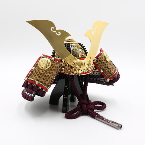 別所 実正 | 5号　厚物菊兜　オリジナルスチールフレーム台