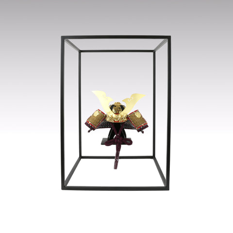 別所 実正 | 5号　厚物菊兜　オリジナルスチールフレーム台