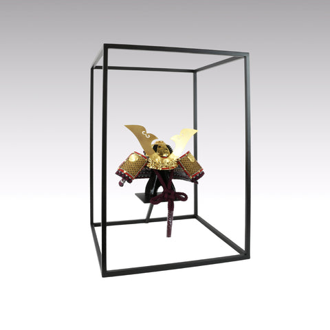 別所 実正 | 5号　厚物菊兜　オリジナルスチールフレーム台