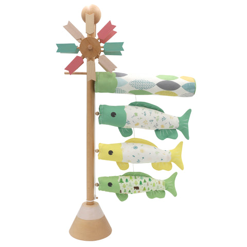 <<Harekure Limited Edition>> BABY STAND MORI Baby Stand Mori Puka Tabletop Carp Streamer 