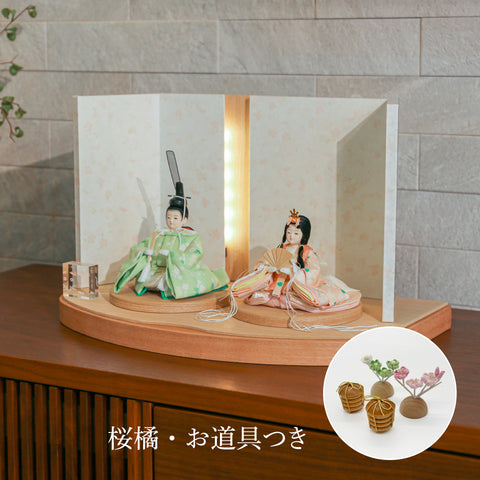 【Puca】花ころも 春-はる- 三曲屏風 プーカの衣装着【数量限定】