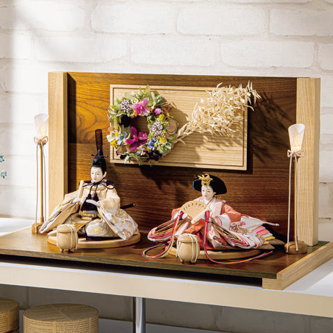 雛人形 奏花（そうか）  平安豊久 作　間口55cm