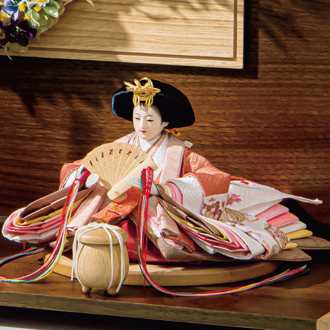 雛人形 奏花（そうか）  平安豊久 作　間口55cm