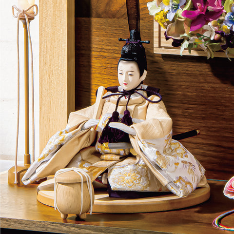 雛人形 奏花（そうか）  平安豊久 作　間口55cm
