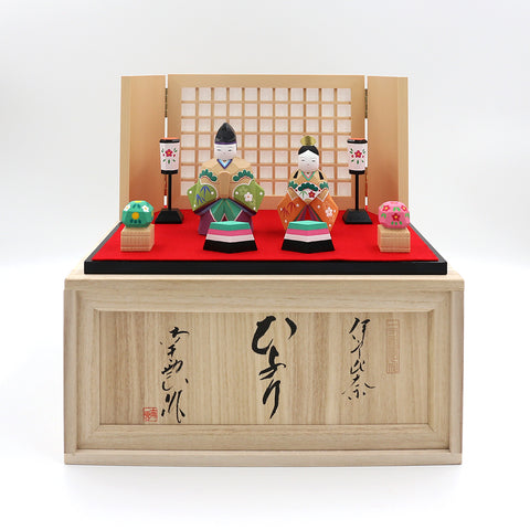 Hina doll Iyo Itto carving [by Nagumo] Hiyori