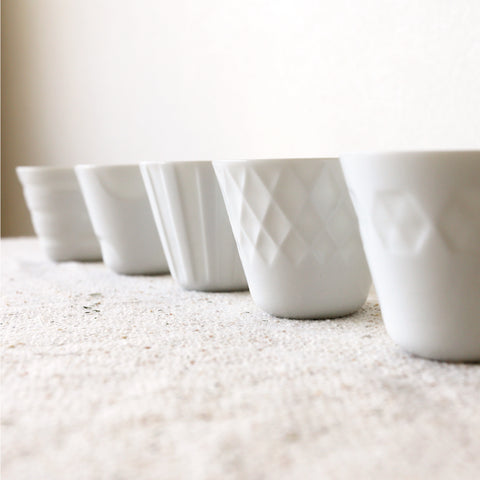 [Mino ware] honoka free cup set of 5