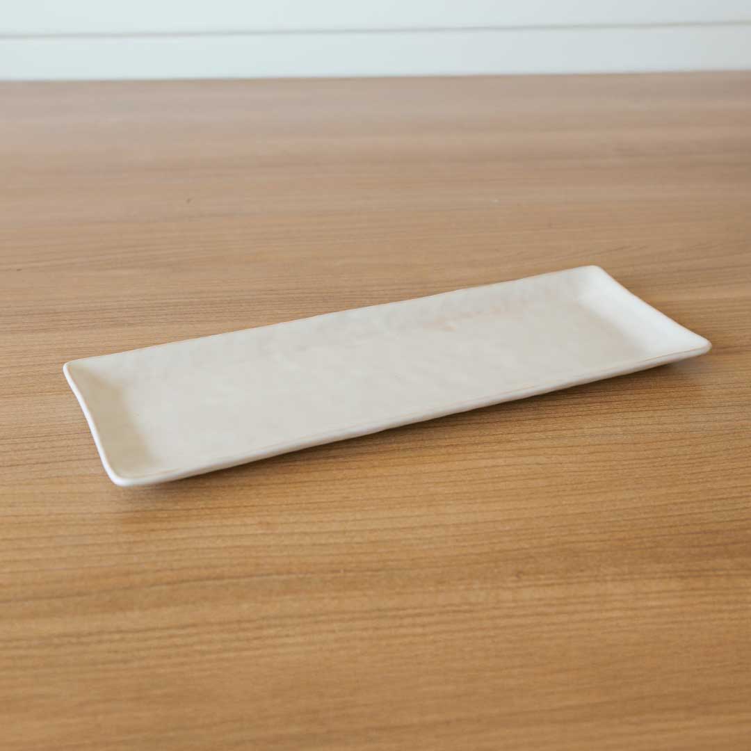 長板皿 角皿 ミシマ 【陶の杜】 – 人形の徳永