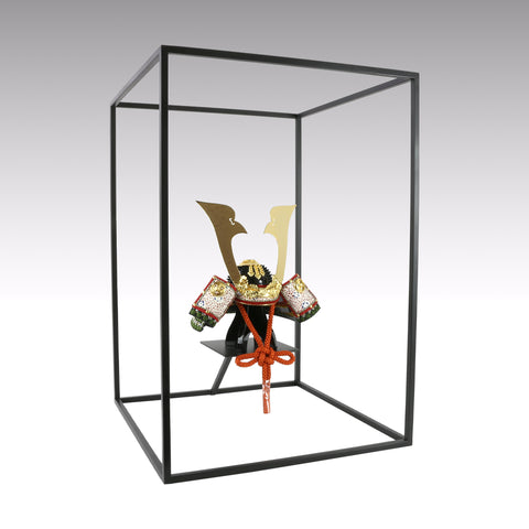 Misemasa Bessho | No. 5 Kashiwaha helmet original steel frame stand 