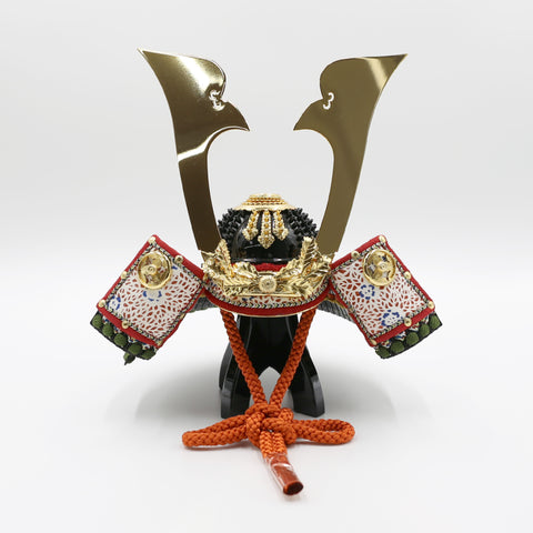 Misemasa Bessho | No. 5 Kashiwaha helmet original steel frame stand 