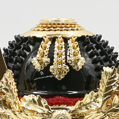 Misemasa Bessho | No. 5 Kashiwaha helmet original steel frame stand 