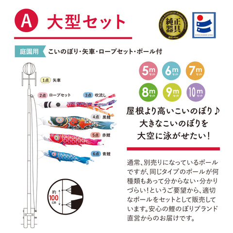 【錦龍】６点大型セット