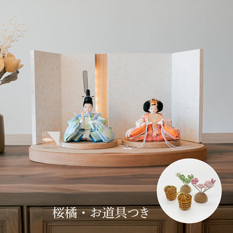 【Puca】花ころも　琥珀-こはく- 三曲屏風　プーカの衣装着【数量限定】