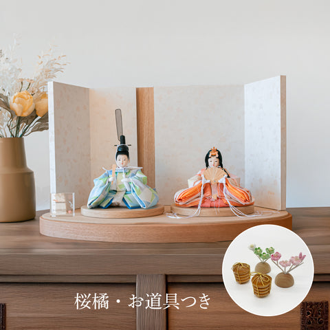 【Puca】花ころも　琥珀-こはく- 三曲屏風　プーカの衣装着【数量限定】