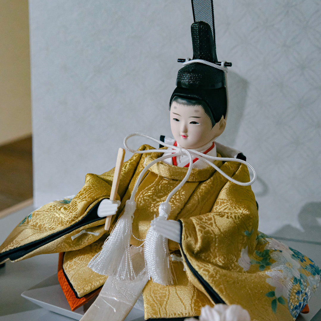 雛人形 徳川作 親王飾り 本金蒔絵台座 ひな人形 お雛様　雪洞付き 季色 よる（夏）-ときいろ- 親王飾り 雛人形 – 人形の徳永