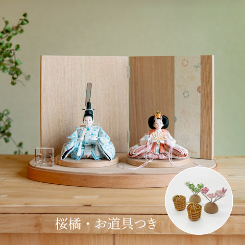 【Puca】花ころも のしめ 二曲屏風 プーカの衣装着【数量限定】