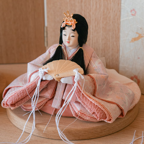 【Puca】花ころも うさぎ 二曲屏風 プーカの衣装着【数量限定】