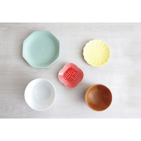 お食い初め食器・水引きセット　＜結-ゆい-＞　晴れと暮らす・オリジナル